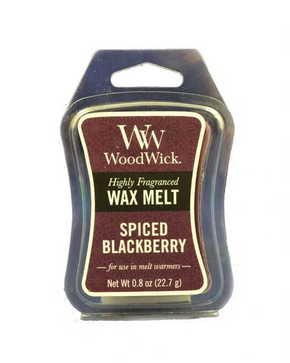 Woodwick dišeči vosek Spiced Blackberry