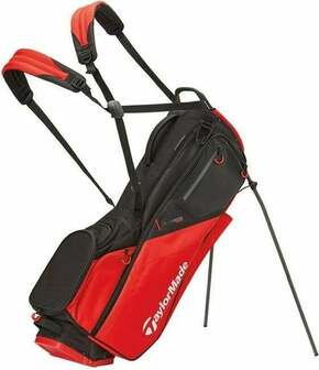 TaylorMade Flextech Black/Red Golf torba Stand Bag
