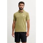 Polo EA7 Emporio Armani - zelena. Polo iz kolekcije EA7 Emporio Armani, izdelan iz tanke, elastične pletenine. Model iz izjemno udobne tkanine z visoko vsebnostjo bombaža.