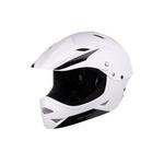 FORCE Downhill Junior otroška čelada, bela (S-M (54-58 cm))