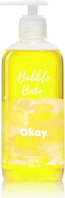 OKAY Detergent za ročno pomivanje posode Bubble Babe - 500 ml