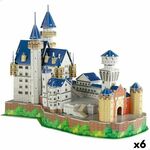3d puzzle colorbaby new swan castle 95 kosi 43,5 x 33 x 18,5 cm (6 kosov)