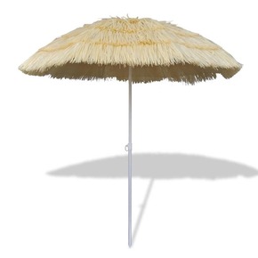 Vidaxl Nagiben senčnik za plažo v stilu havajov