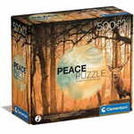 Clementoni Restling Silence - Peace puzzle 500 kosov