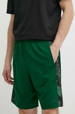 Kratke hlače za vadbo Reebok Train Motion Camo zelena barva