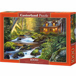 Castorland Puzzle Hiša ob reki 1000 kosov