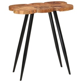 VidaXL Barska miza iz hloda 90x54x105 cm trden akacijev les