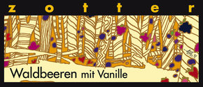 Zotter Schokoladen Gozdne jagode z vanilijo - 70 g