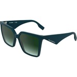 Karl Lagerfeld KL6207S 425 ONE SIZE (57) Modra/Zelena
