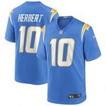 Justin Herbert 10 Los Angeles Chargers Nike Home Game dres, velikost M