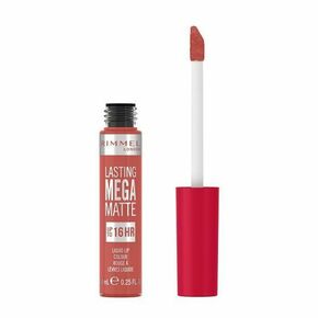 Rimmel Lasting Mega Matte Liquid Lip Colour dolgoobstojna mat tekoča šminka 7.4 ml Odtenek coral sass