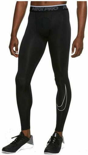 Nike Hlače obutev za trening črna 183 - 187 cm/L Pro Drifit Tight