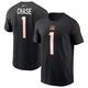 Ja'Marr Chase 1 Cincinnati Bengals Nike Name and Number majica, velikost M