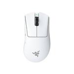 Razer DeathAdder V4 Pro gaming miška, beli, optični, brezžičen, 45000 dpi, 85g, 1000Hz/8000Hz