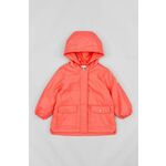 Otroška jakna zippy oranžna barva - oranžna. Otroški Jakna iz kolekcije zippy. Lahek model, izdelan iz gladkega materiala.