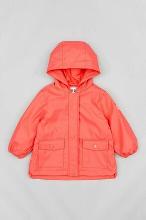 Otroška jakna zippy oranžna barva - oranžna. Otroški Jakna iz kolekcije zippy. Lahek model