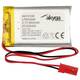 shumee Li-Po baterija LP603048 Akyga AKY0108 3,7 V / 850 mAh PCM JST 2-pinski konektor 150 mm