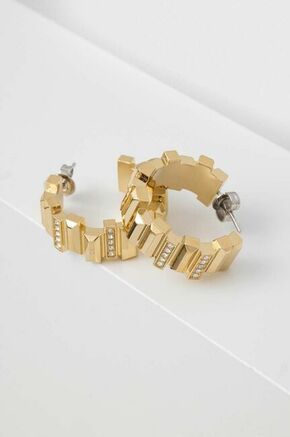 Calvin Klein Masivni pozlačeni prstani s kristali Luster 35000238