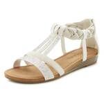 LASCANA Sandali transparentna / off-bela 24569937