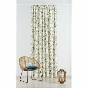 Zelena/kremno bela zatemnitvena zavesa 210x260 cm Maui – Mendola Fabrics