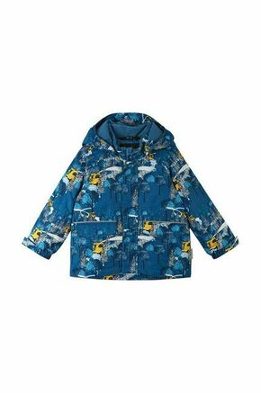 Otroška jakna Reima Kustavi - modra. Otroška jakna iz kolekcije Reima. Podložen model