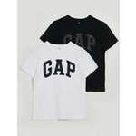 Gap Otroška Majica s logem, 2ks XL