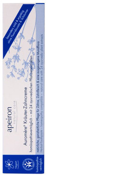 "Apeiron Auromère zeliščna pasta za zobe primerna med homeopatskim zdravljenjem - 75 ml"