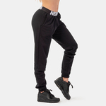 Nebbia Iconic Mid-Waist Sweatpants Black L Fitnes hlače