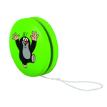 Yo-yo zelena s svetlim molom
