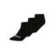 Nogavice BOSS 3-pack ženski, črna barva - črna. Kratke nogavice iz kolekcije BOSS. Model izdelan iz elastičnega materiala. V kompletu so trije pari. Izjemno udobna tkanina z visoko vsebnostjo bombaža.