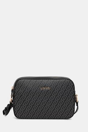 Liu Jo crossbody torbica ženska iz umetnega usnja črna AF6211.E1137