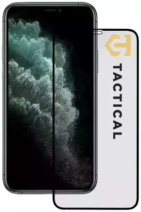 Tactical Taktično steklo 5D za Apple iPhone 11 Pro Max / XS Max Black