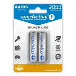 everActive Polnilne baterije everActive Ni-MH R6 AA 2000 mAh Silver Line - 2 kosa