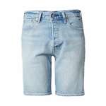 Jeans kratke hlače Levi's moški - modra. Kratke hlače iz kolekcije Levi's. Model izdelan iz jeansa. Izjemno udoben material, izdelan iz naravnih vlaken.