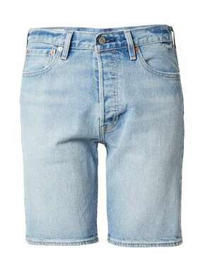 Jeans kratke hlače Levi's moški - modra. Kratke hlače iz kolekcije Levi's. Model izdelan iz jeansa. Izjemno udoben material