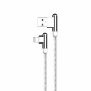 Kaku Elbow kabel USB / Lightning 3.2A 1.2m