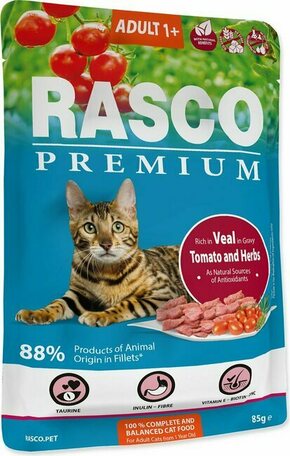 WEBHIDDENBRAND RASCO Premium Cat Pouch Adult