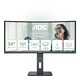 AOC CU34P3CV monitor, MVA/VA, 34", 21:9, 3440x1440, 100Hz, USB-C, HDMI, Display port, USB