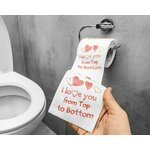 Toaletni papir I LOVE YOU