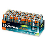 ColorWay Alkalne baterije AA/ 1,5 V/ 40 kosov v pakiranju