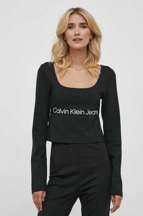 Majica z dolgimi rokavi Calvin Klein Jeans ženski