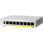 Cisco stikalo CBS250-8PP-D (8xGbE, 8xPoE , 45W, brez ventilatorja)