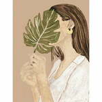 Slika 60x80 cm Girl with Leaf - Styler