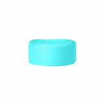 ROUND POUF - TURQUOISE HANAH HOME