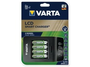 VARTA baterijski polnilnik LCD SMART