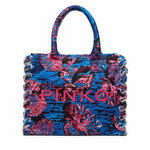 Pinko Ročna torba Beach Shopping PE 24 PLTT 100782 A0PZ Modra