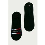 Tommy Hilfiger nogavice (2-pack) - črna. Kratke nogavice iz kolekcije Tommy Hilfiger. Model izdelan iz elastičnega materiala. V kompletu sta dva para.