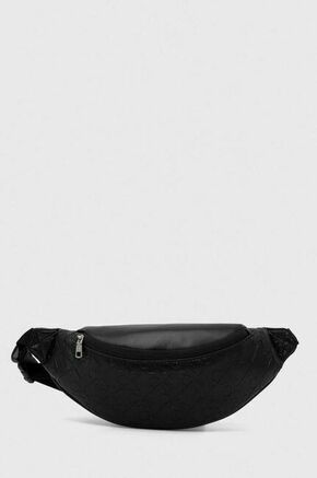 Torbica za okoli pasu Calvin Klein Jeans črna barva - črna. Pasna torbica iz kolekcije Calvin Klein Jeans. Model izdelan iz ekološkega usnja. Model je enostaven za čiščenje in vzdrževanje.