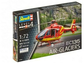 REVELL model helikopterja set EC 135 Air-Glaciers - 04986