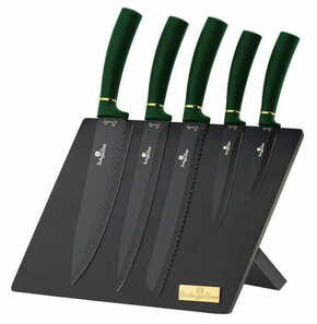 WEBHIDDENBRAND BERLINGERHAUS Komplet nožev v magnetnem stojalu 6 kosov Emerald Collection BH-2518